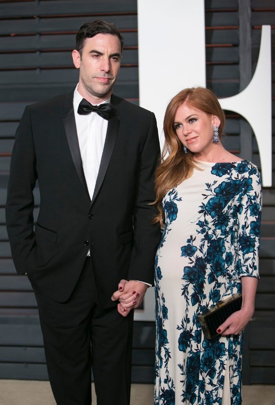 Sacha Baron Cohen a Isla Fisher